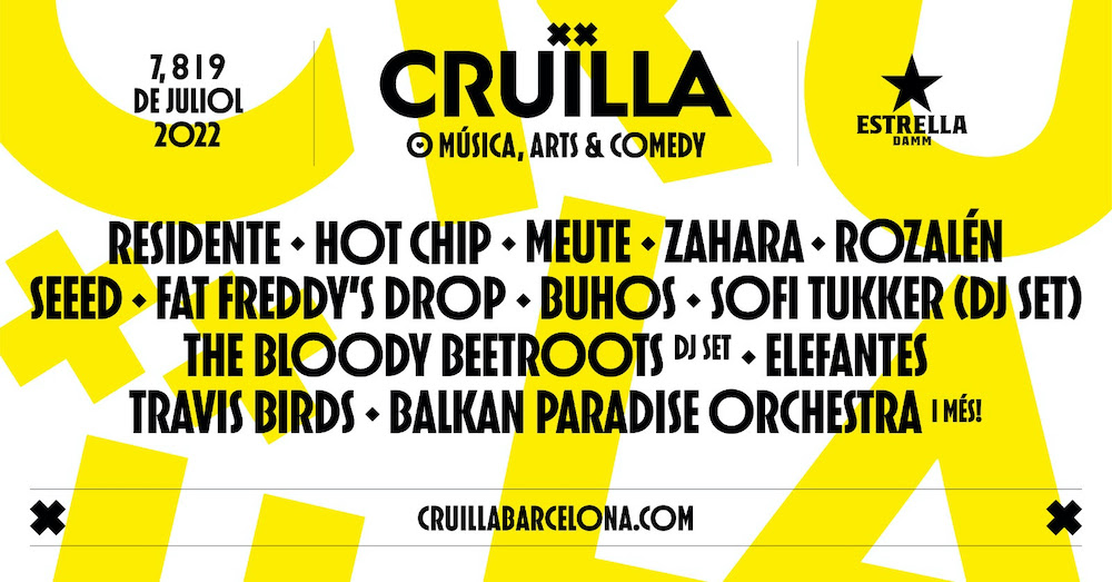 Mas bandas que se suman al Cruïlla 2022 - DeRuting Magazine